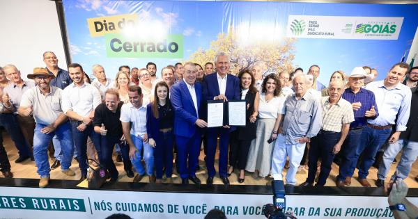 Caiado lança programa que remunera produtores rurais pela preservação de áreas nativas