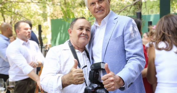 Fotógrafo e servidor público estadual José Carlos Alexandre celebra aniversário do governador Ronaldo Caiado