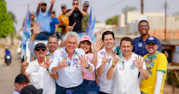 Aparecida de Goiânia: Caiado lidera carreata e consolida favoritismo de Leandro Vilela