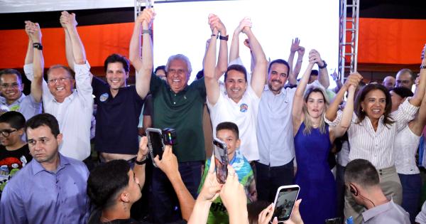 Aparecida de Goiânia: Caiado destaca competência e humildade de Leandro Vilela como decisivos para o primeiro lugar