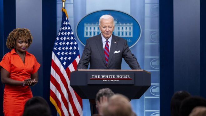 Biden fala sobre possível resposta de Israel ao ataque do Irã