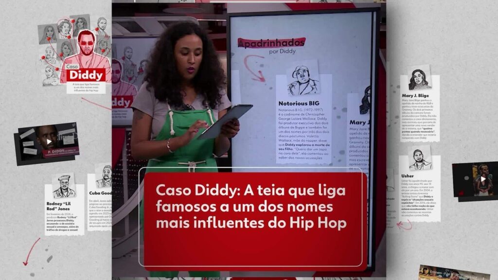 Diddy acusa governo dos Estados Unidos de espioná-lo durante prisão, diz site