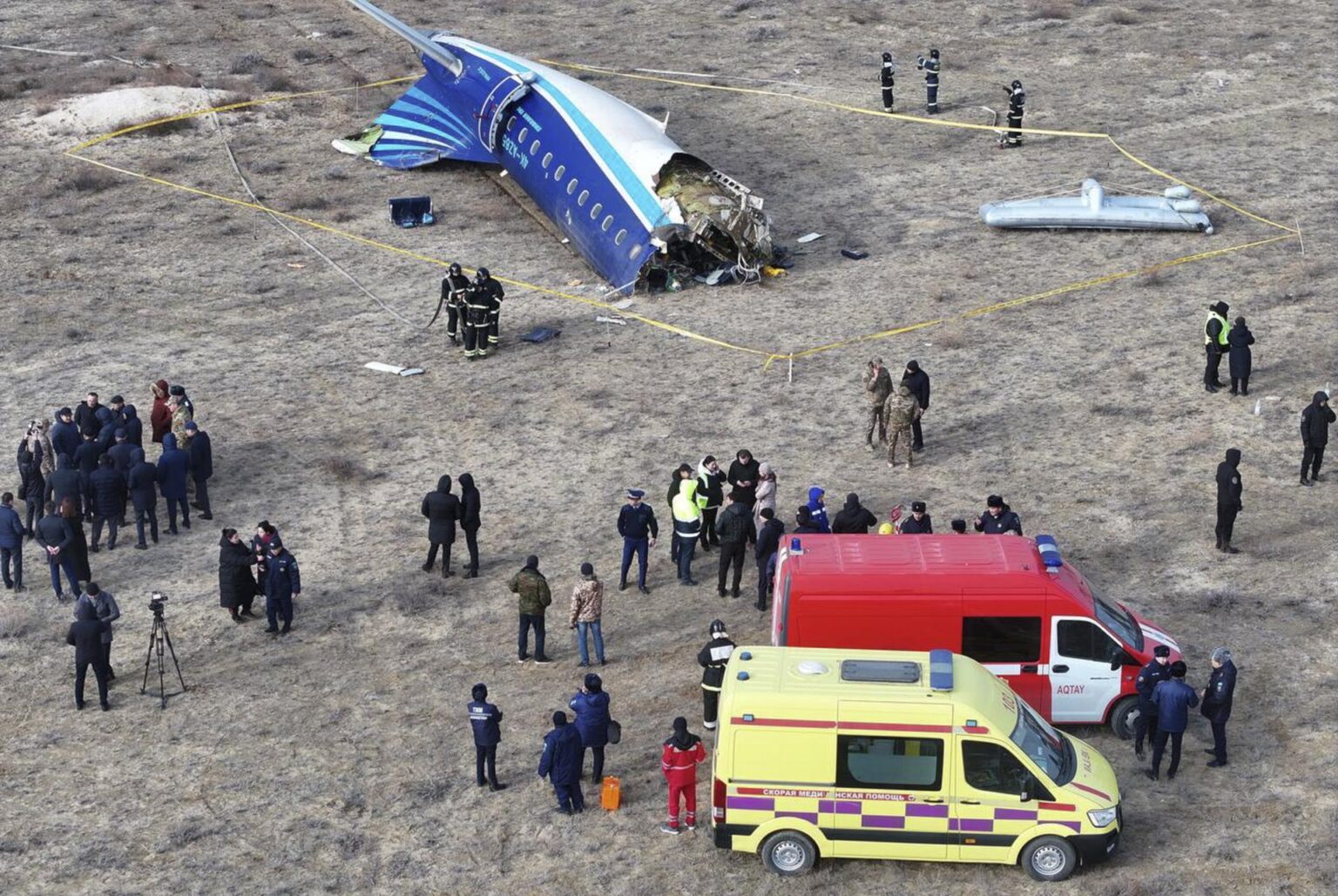 Otan pede investigação sobre queda de avião no Cazaquistão