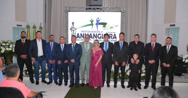 Anhanguera: Prefeito Marcelo Paiva e vice Flávio Souza são empossados para segundo mandato