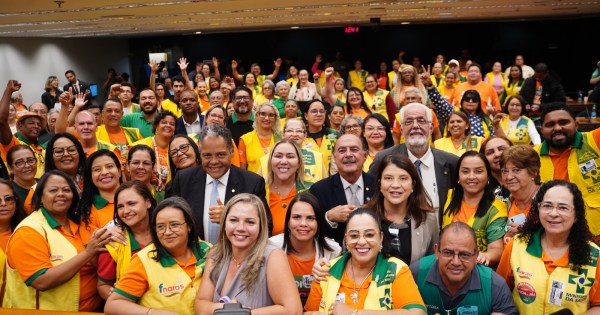 Em Comissão Especial, deputado federal Zacharias Calil recebe agentes de saúde e de endemia