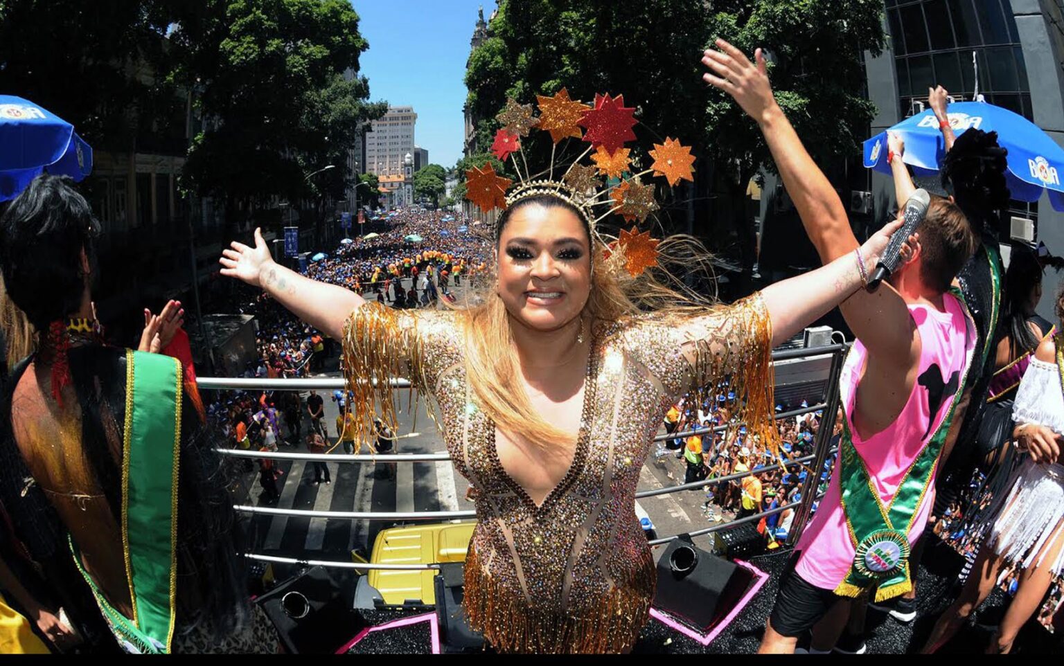 Preta Gil e o carnaval do Rio: cantora criou megabloco e foi rainha de bateria da Mangueira | Rio de Janeiro