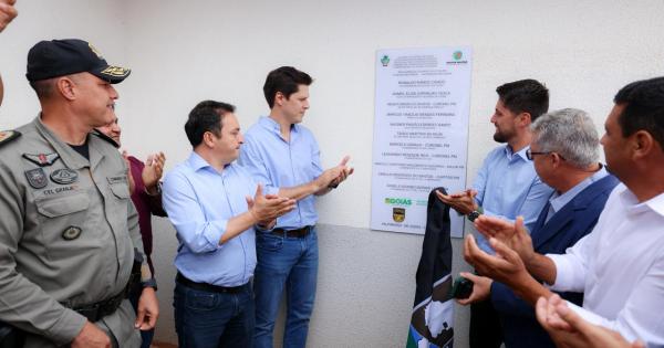 Valparaiso de Goiás: Daniel Vilela e Marcus Vinicius entregam Batalhão Rural da PM e anunciam investimentos em segurança pública