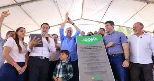 Caiado, Sales e Zé Délio Jr entregam pavimentação da GO-319 e reforça plano de modernização das rodovias estaduais