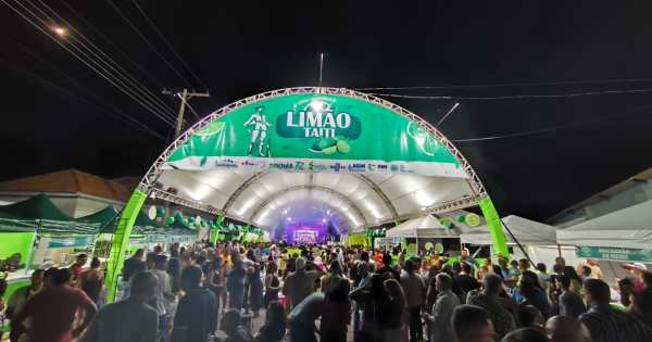 5º Festival Gastronômico do Limão Taiti impulsiona turismo e movimenta a economia de Anhanguera