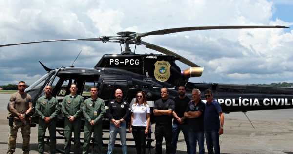Goiás: Caiado amplia poder operacional da Polícia Civil com novo helicóptero