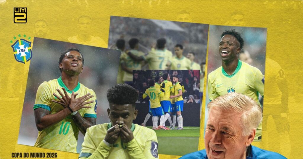 veja os adversários do Brasil e todos os grupos da Copa do Mundo 2026