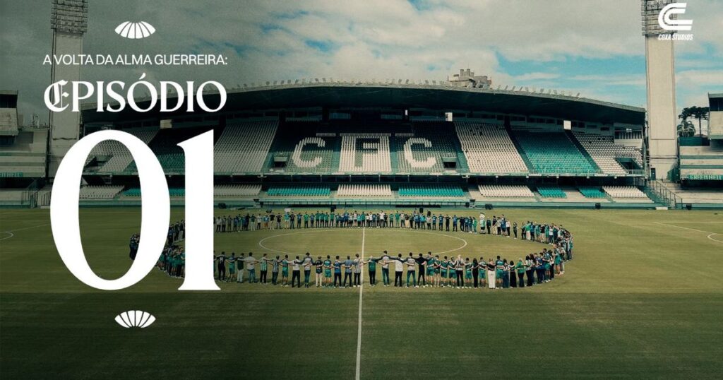 Coritiba lança documentário que relembra trajetória até o título da Série B