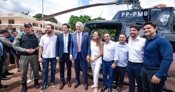 “O cerco vai fechar”: Daniel Vilela destaca força aérea contra a criminalidade em Goiás