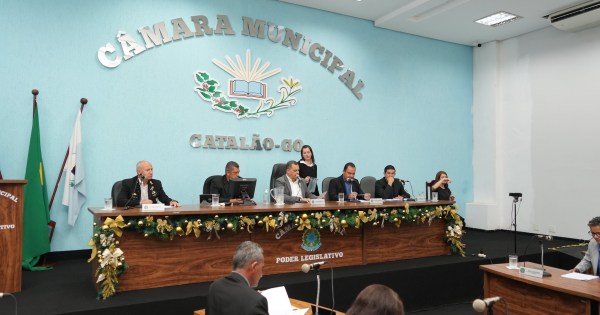 Catalão: Câmara aprova projetos e delibera 29 requerimentos na 5ª Sessão Ordinária de 2026
