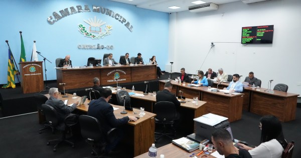Catalão: Câmara realiza 7ª Sessão Ordinária com apresentação de requerimentos e projetos em pauta