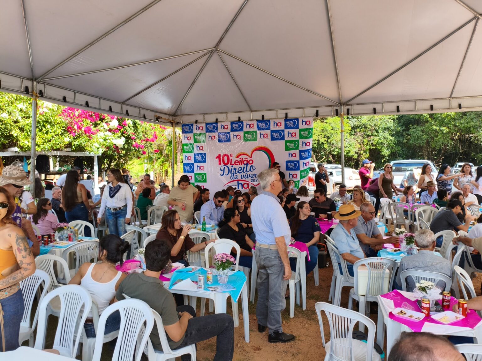 10° Leilão Direito de Viver reúne comunidade e reforça solidariedade em Nova Aurora