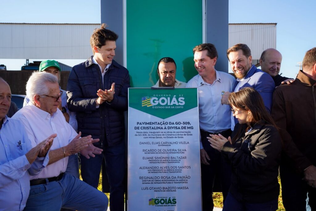 Daniel Vilela leva pacote de investimentos para Cristalina e reforça ações em segurança, infraestrutura e inclusão social
