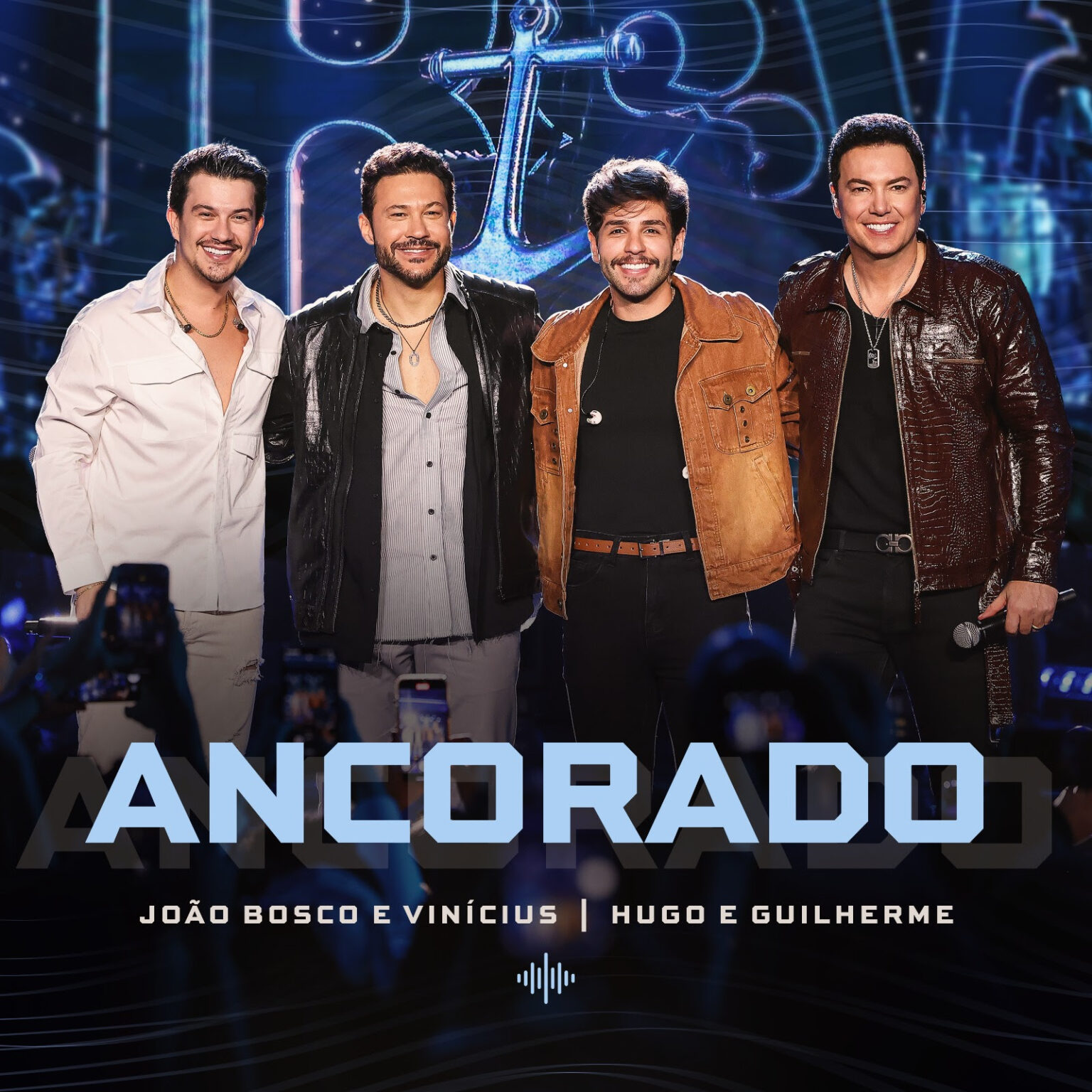João Bosco & Vinícius e Hugo & Guilherme descobrem que há amores que nos deixam “Ancorados”