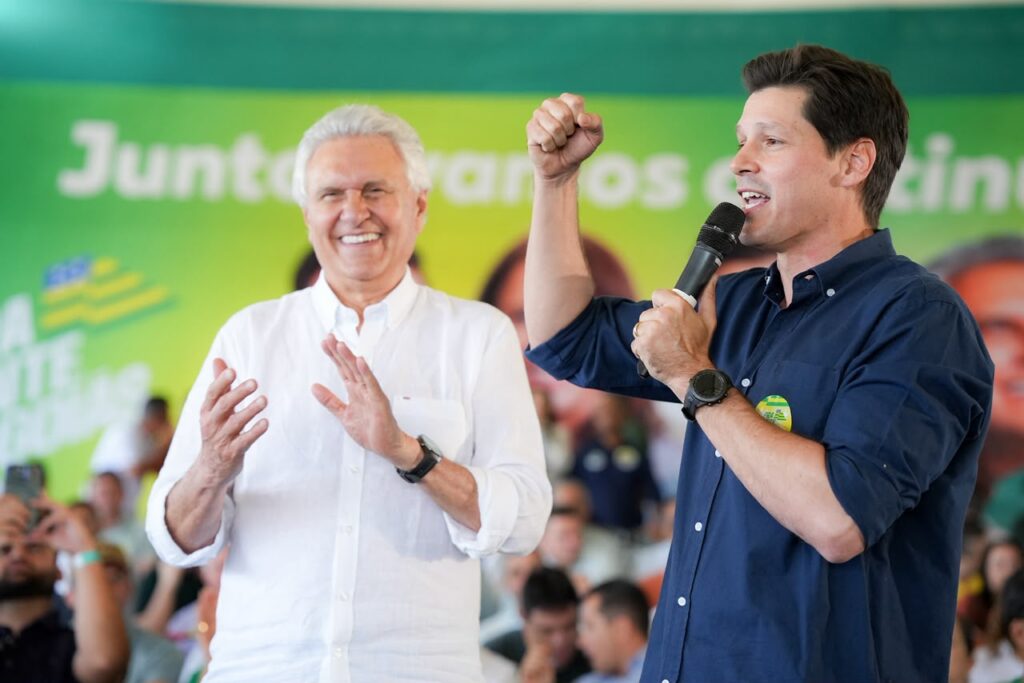 Daniel Vilela e Ronaldo Caiado comandam convenção que oficializa maior aliança política de Goiás para as eleições de 2026