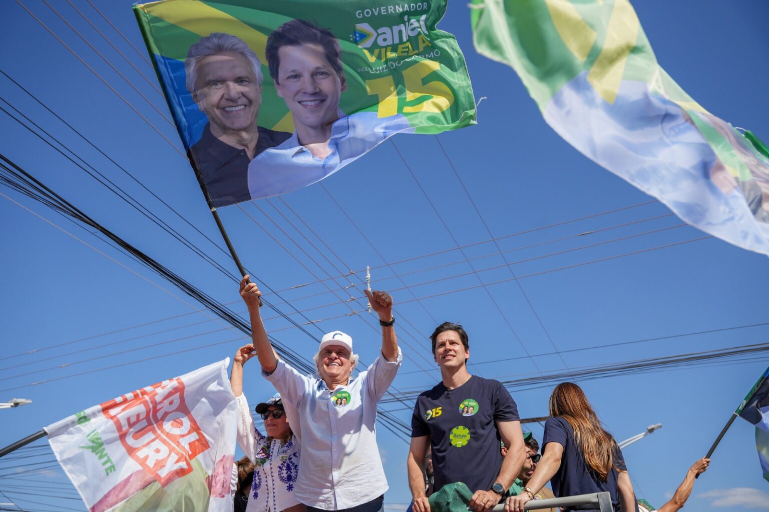 Daniel Vilela e Caiado mobiliza reunir lideranças de todo o estado no “Dia do 15” em Aparecida