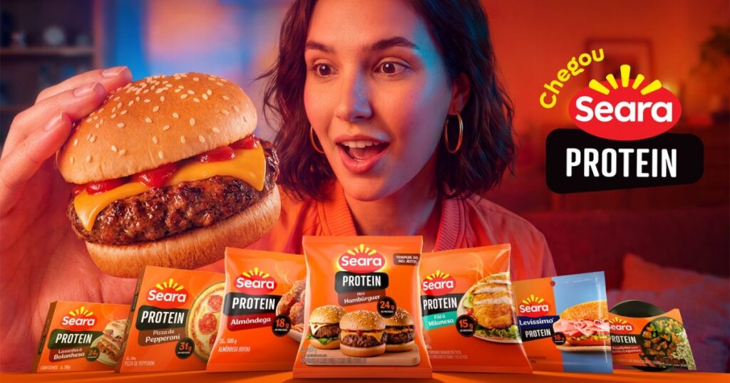 Proteína até na pizza: Seara amplia portfólio de alimentos com maior teor proteico
