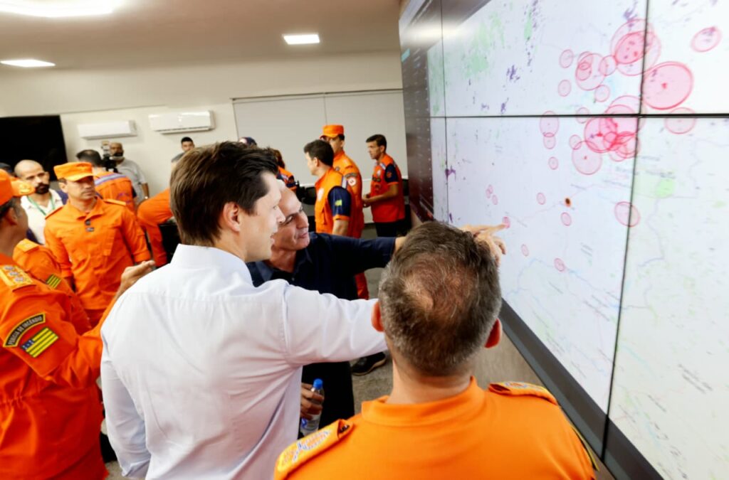 Goiás lança sistema com inteligência artificial para agilizar combate a incêndios