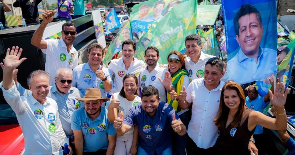 Nordeste Goiano recebe Daniel Vilela em mobilização festiva com carreatas e apoio de lideranças