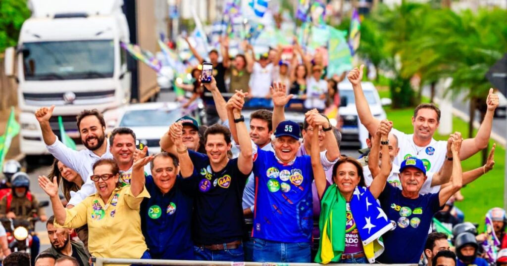 Ronaldo Caiado reforça apoio a Daniel Vilela e destaca resultados da gestão em Goiás