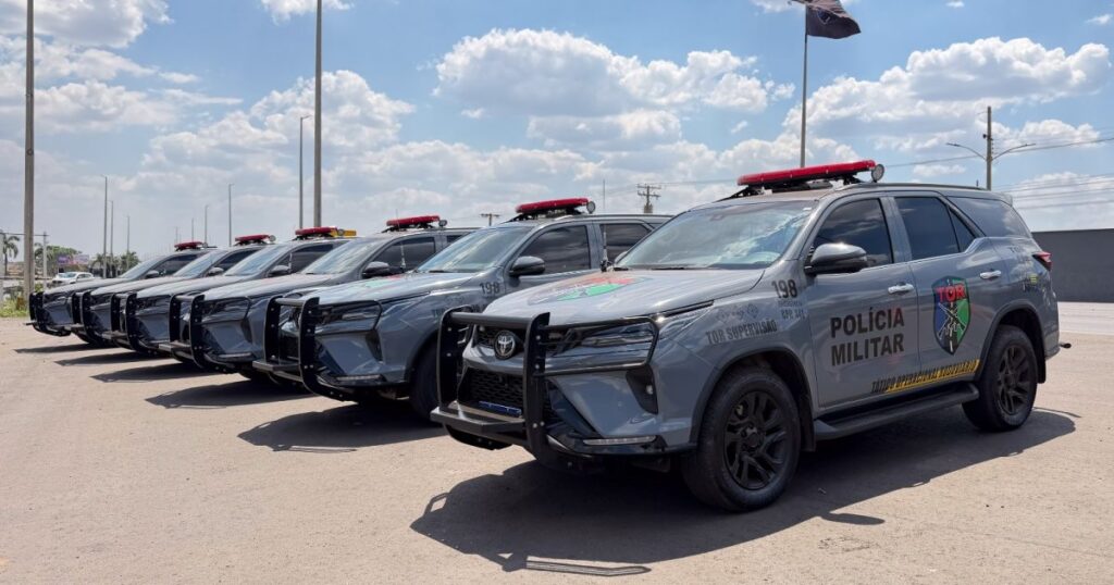Polícia Militar recebe nova frota com mais de 1,6 mil viaturas