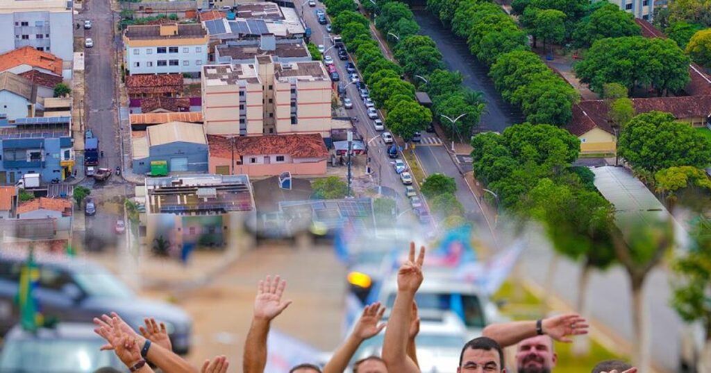 Jamil Calife encerra campanha de 2026 com grande carreata em Catalão ao lado do prefeito Velomar Rios