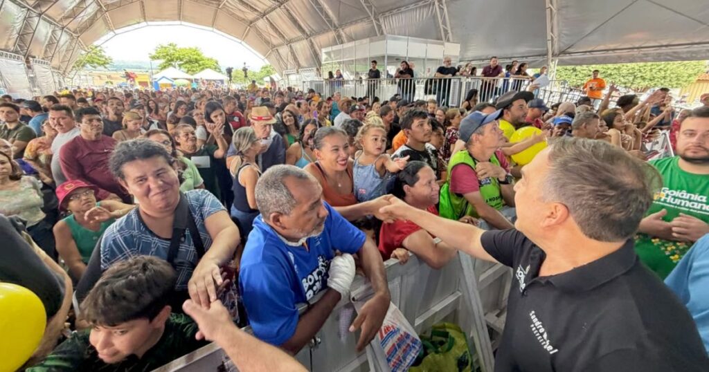 Goiânia: Sandro Mabel promoveu mutirão de serviços no Jardim Pompeia