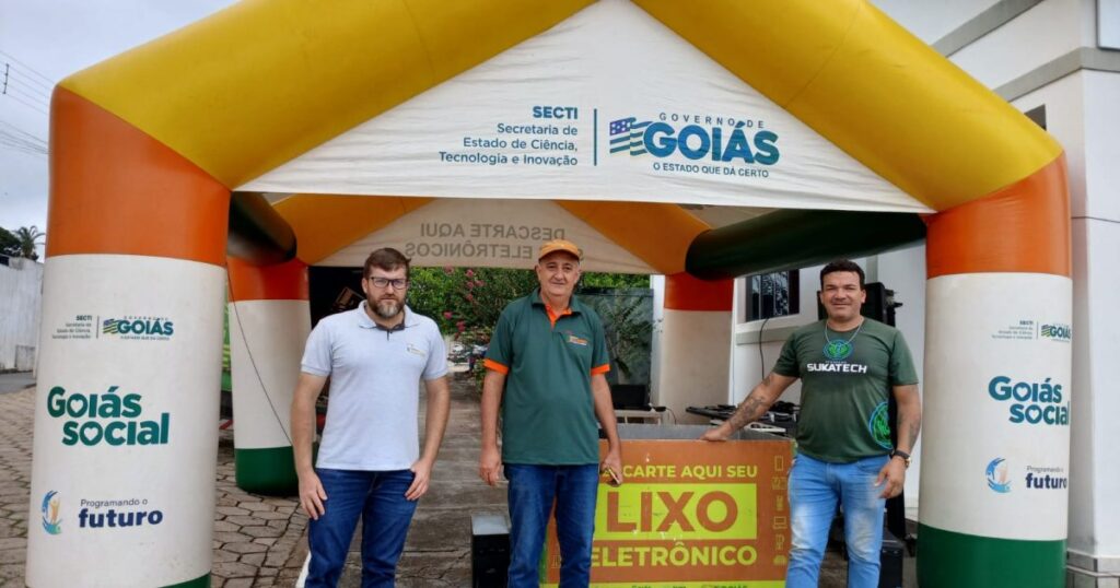 Nova Aurora promove campanha para recolher uma tonelada de lixo eletrônico