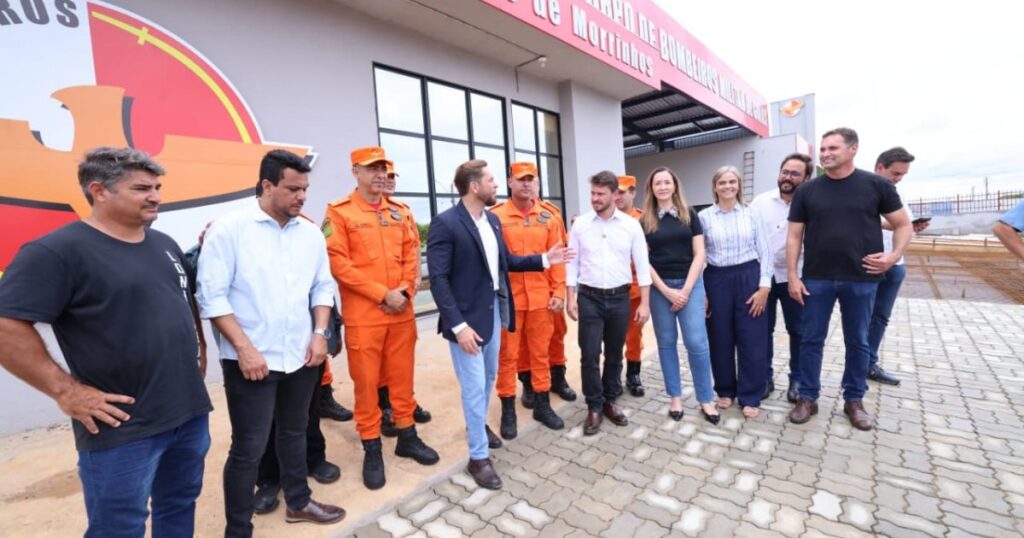 Goiás avança em obras habitacionais e reforça a segurança publica em Morrinhos